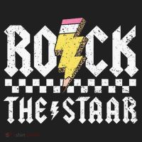Rock The Staar Motivational Testing Day For Teacher Student Beanie thumb 2