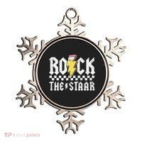 Rock The Staar Motivational Testing Day For Teacher Student Ornament thumb 0