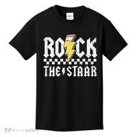 Rock The Staar Motivational Testing Day For Teacher Student Kids T-Shirt thumb 0