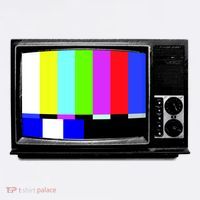 Retro TV Screen Colored Lines T-Shirt thumb 7