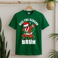 Rizz The Season Bruh Christmas Rizzmas Santa Claus T-Shirt thumb 2