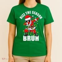 Rizz The Season Bruh Christmas Rizzmas Santa Claus T-Shirt thumb 4