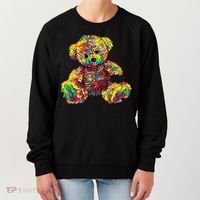 Rainbow Toy Stuffed Bear Women's Sweatshirt thumb 0