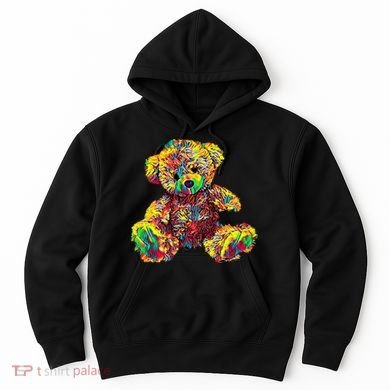 Rainbow Toy Stuffed Bear Hoodie