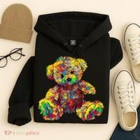 Rainbow Toy Stuffed Bear Hoodie thumb 4