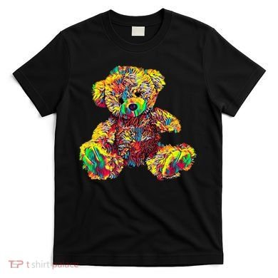 Rainbow Toy Stuffed Bear T-Shirt