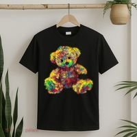 Rainbow Toy Stuffed Bear T-Shirt thumb 2