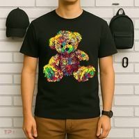 Rainbow Toy Stuffed Bear T-Shirt thumb 6