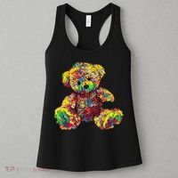 Rainbow Toy Stuffed Bear Women's Tank Top thumb 3