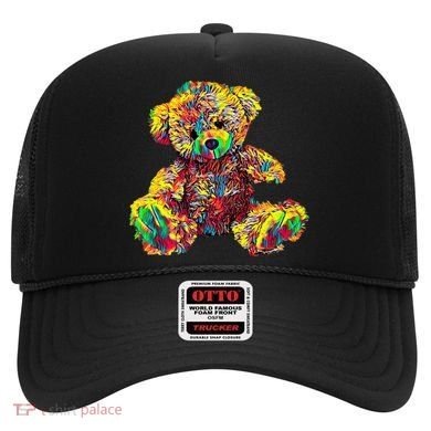 Rainbow Toy Stuffed Bear Hat