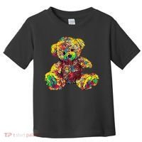 Rainbow Toy Stuffed Bear Toddler T-Shirt thumb 0