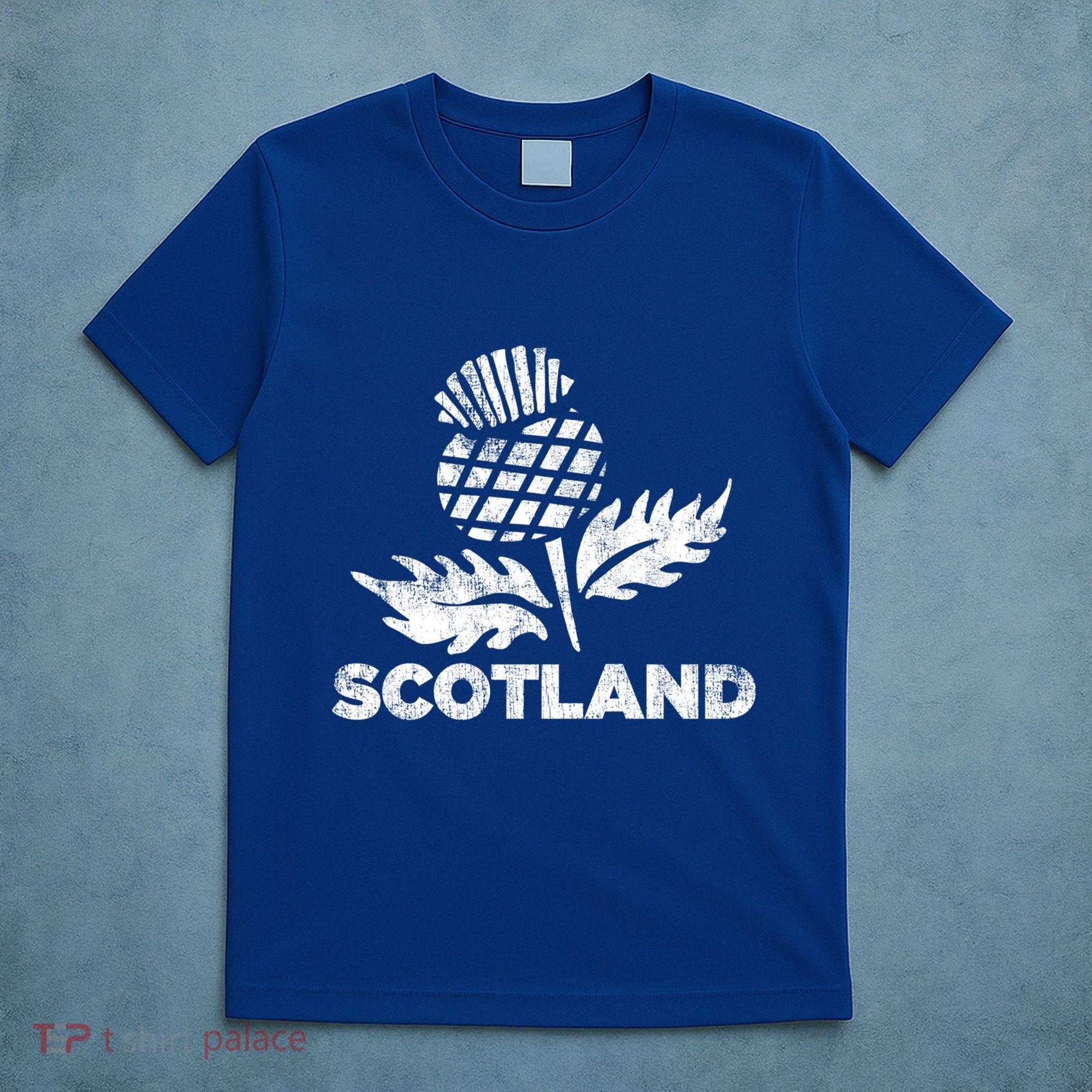 Retro Thistle Scottish Rugby Scotland Rugby Football Top Gift T-Shirt