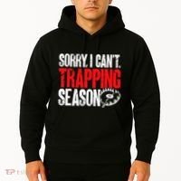 retro  Trapper sorry, i can't trapping season  Hoodie thumb 2
