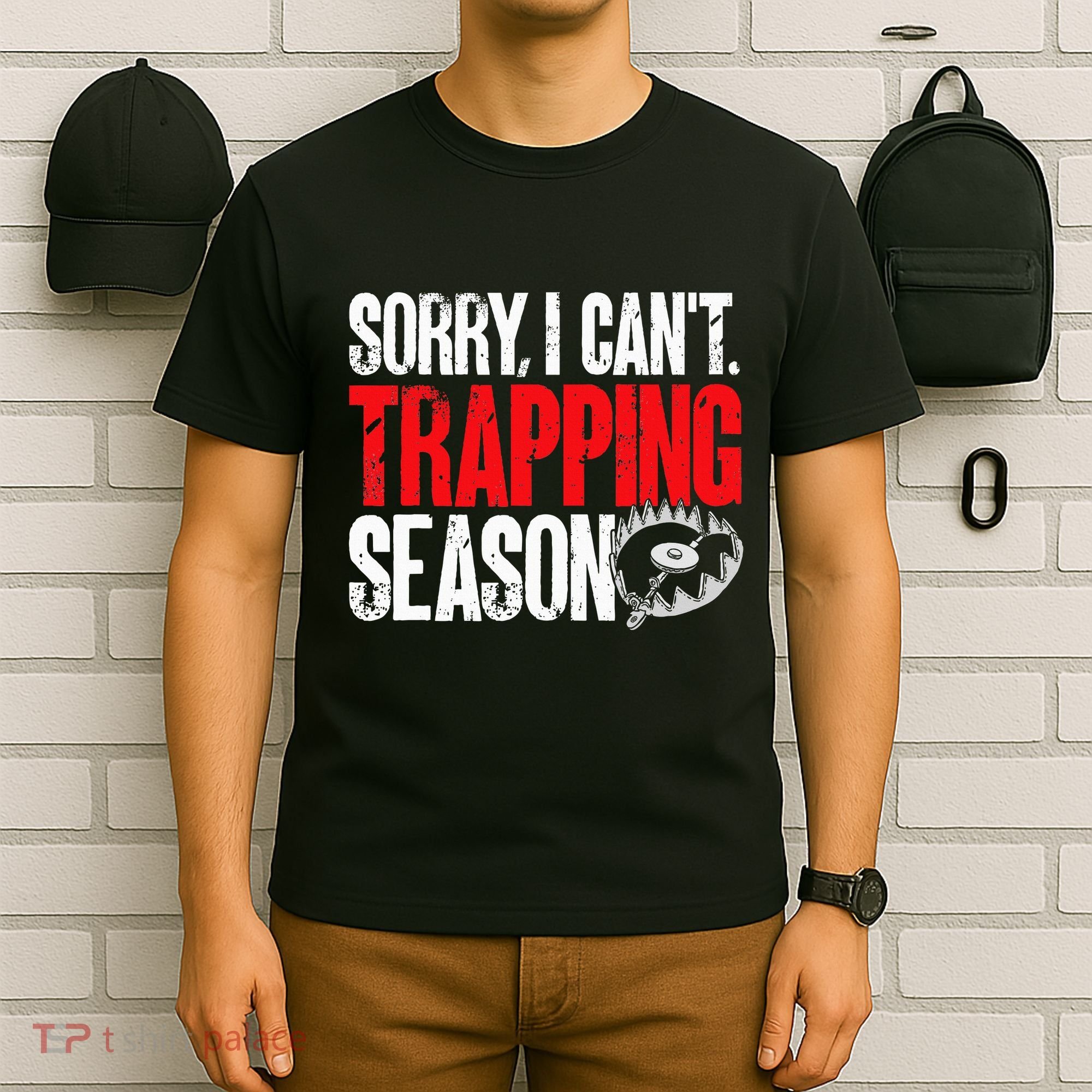 retro  Trapper sorry, i can't trapping season  T-Shirt