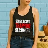 retro  Trapper sorry, i can't trapping season  Women's Tank Top thumb 2