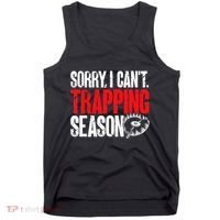 retro  Trapper sorry, i can't trapping season  Tank Top thumb 0