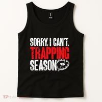 retro  Trapper sorry, i can't trapping season  Tank Top thumb 2