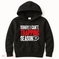 retro  Trapper sorry, i can't trapping season  Kids Hoodie thumb 0