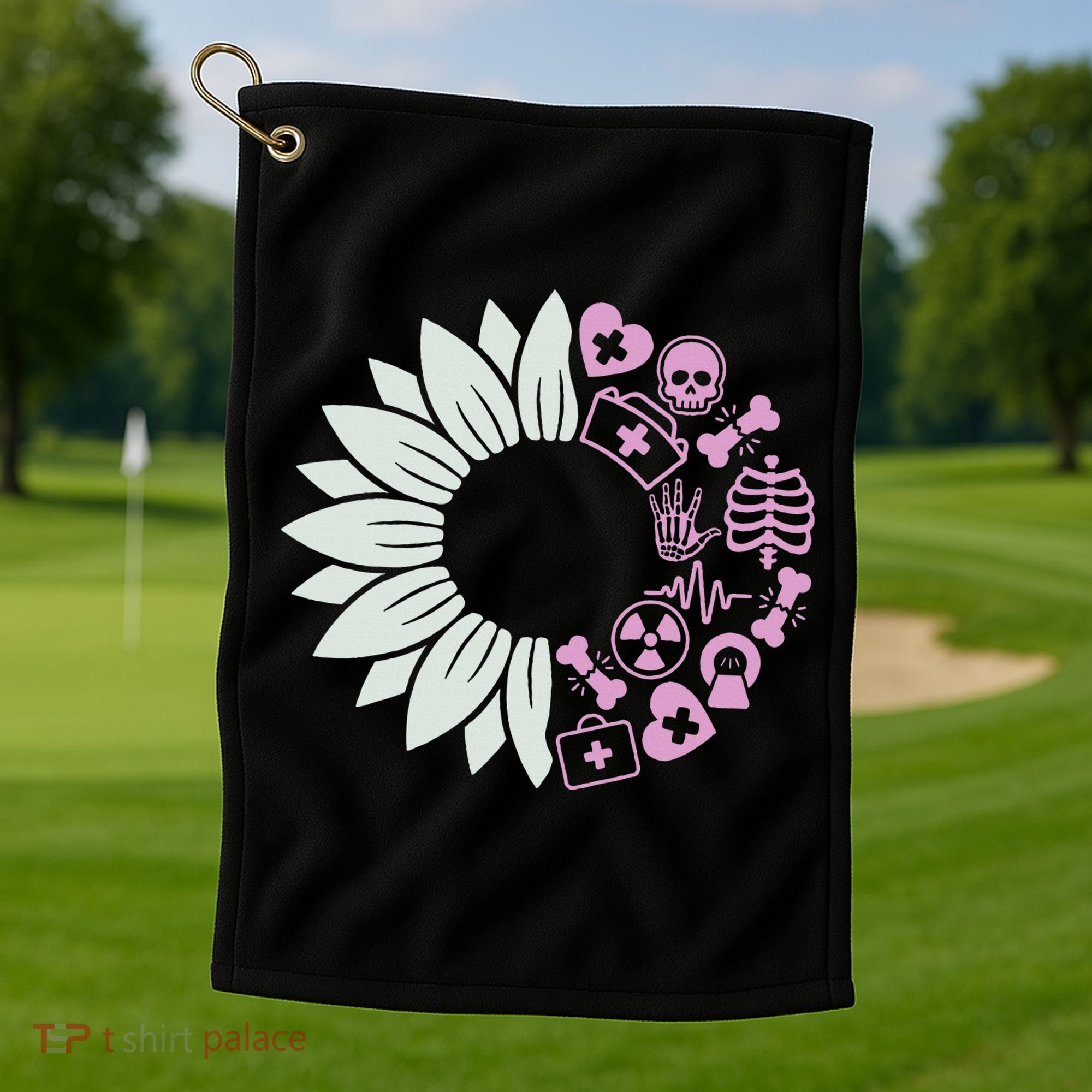 Radiology Tech Student Team Future Xray Technologist Ct Crew Golf Towel