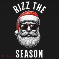 Rizz The Season Christmas Funny Santa Women's Hoodie thumb 2