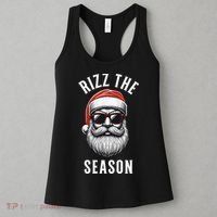 Rizz The Season Christmas Funny Santa Women's Tank Top thumb 3