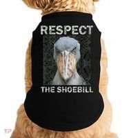 Respect The Shoebill African Bird Aztec Mayan Bird Lover Doggie Tank thumb 0