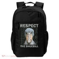 Respect The Shoebill African Bird Aztec Mayan Bird Lover Backpack thumb 0