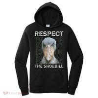 Respect The Shoebill African Bird Aztec Mayan Bird Lover Women's Hoodie thumb 0