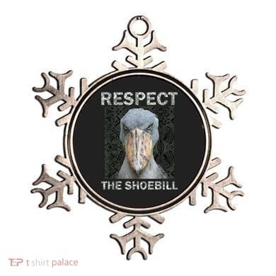Respect The Shoebill African Bird Aztec Mayan Bird Lover Ornament