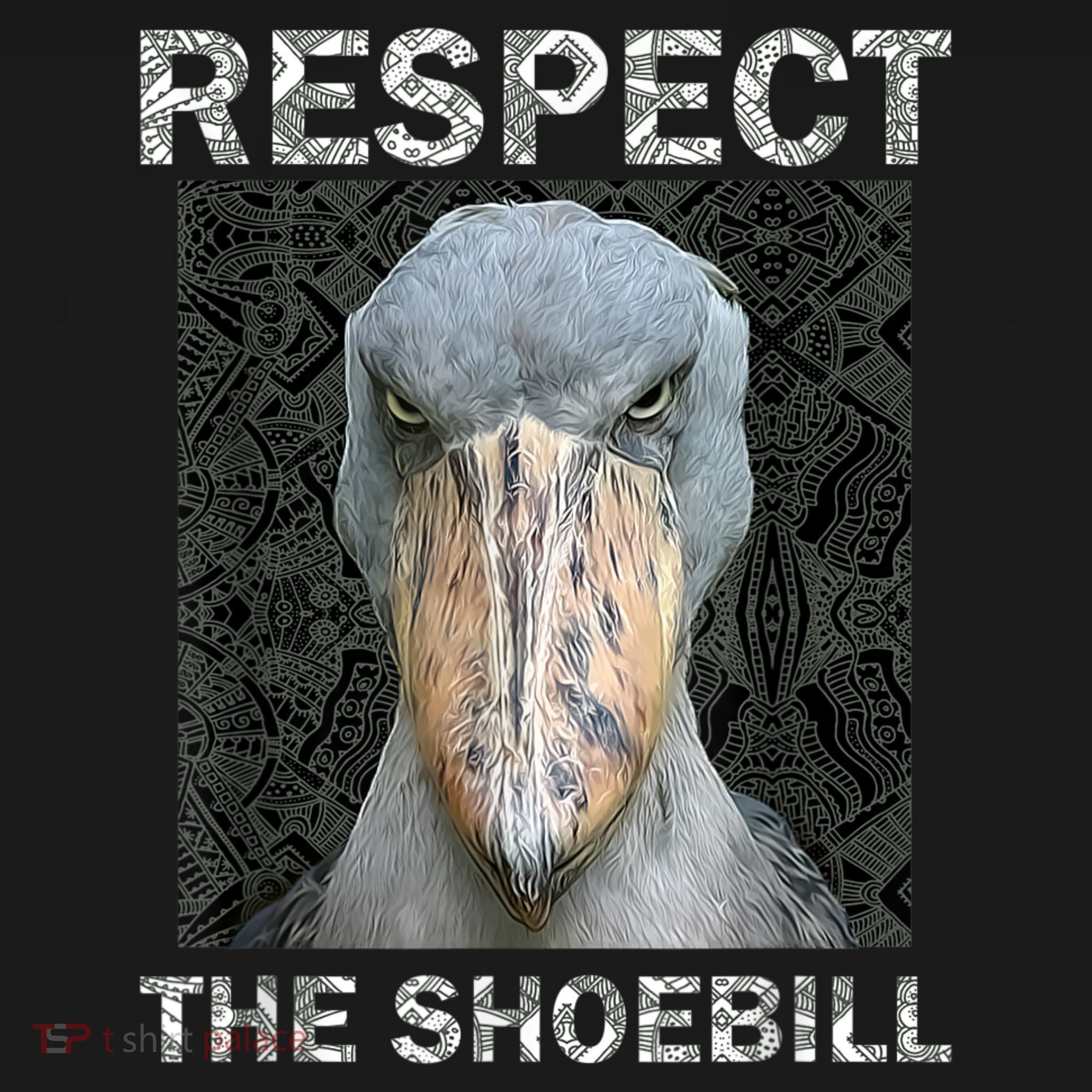 Respect The Shoebill African Bird Aztec Mayan Bird Lover Ornament