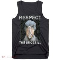 Respect The Shoebill African Bird Aztec Mayan Bird Lover Tank Top thumb 0
