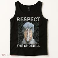 Respect The Shoebill African Bird Aztec Mayan Bird Lover Tank Top thumb 2