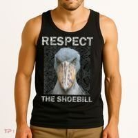 Respect The Shoebill African Bird Aztec Mayan Bird Lover Tank Top thumb 3