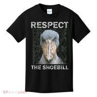 Respect The Shoebill African Bird Aztec Mayan Bird Lover Kids T-Shirt thumb 0