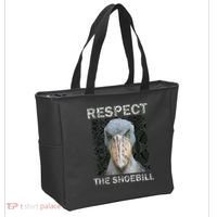 Respect The Shoebill African Bird Aztec Mayan Bird Lover Tote Bag thumb 2