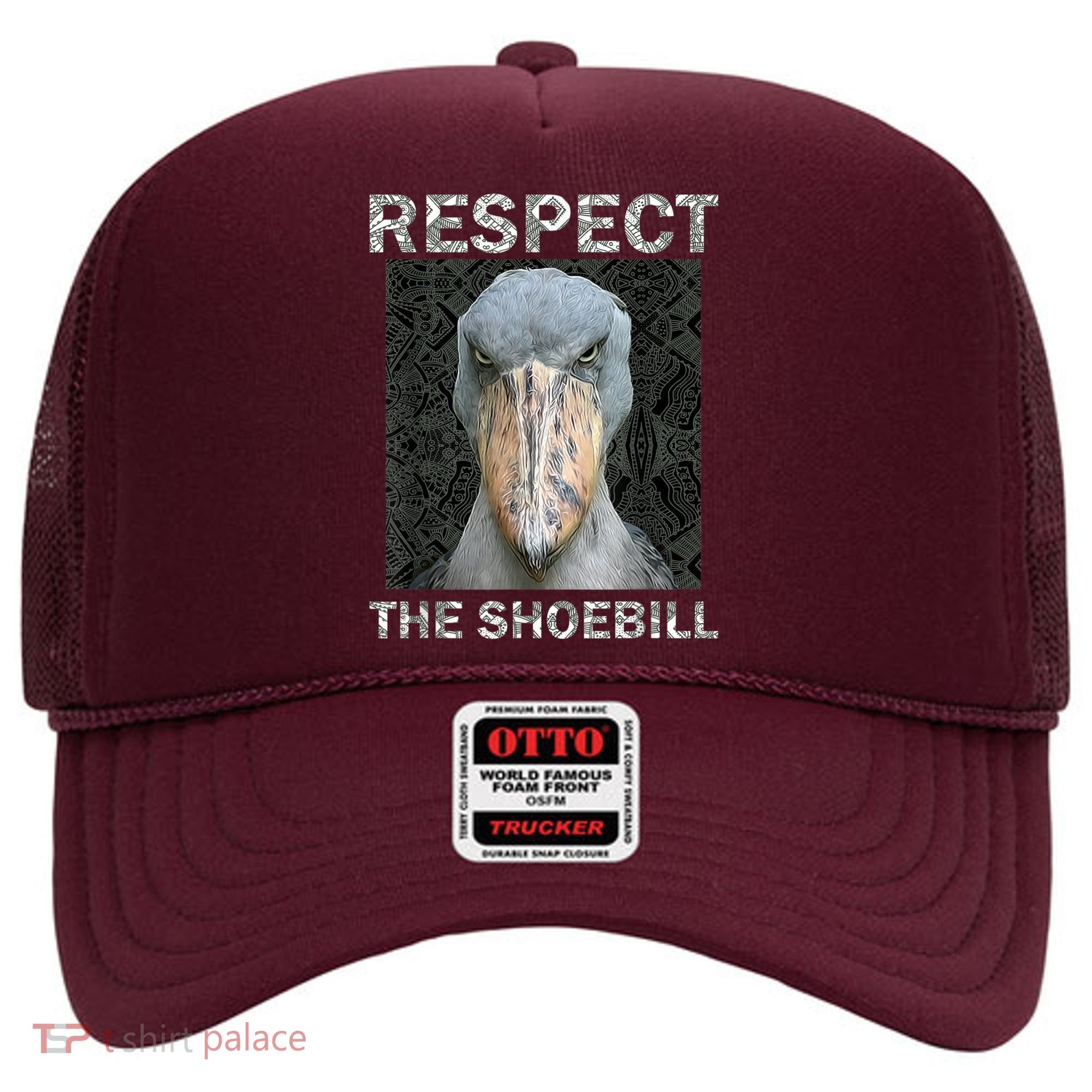 Respect The Shoebill African Bird Aztec Mayan Bird Lover Hat