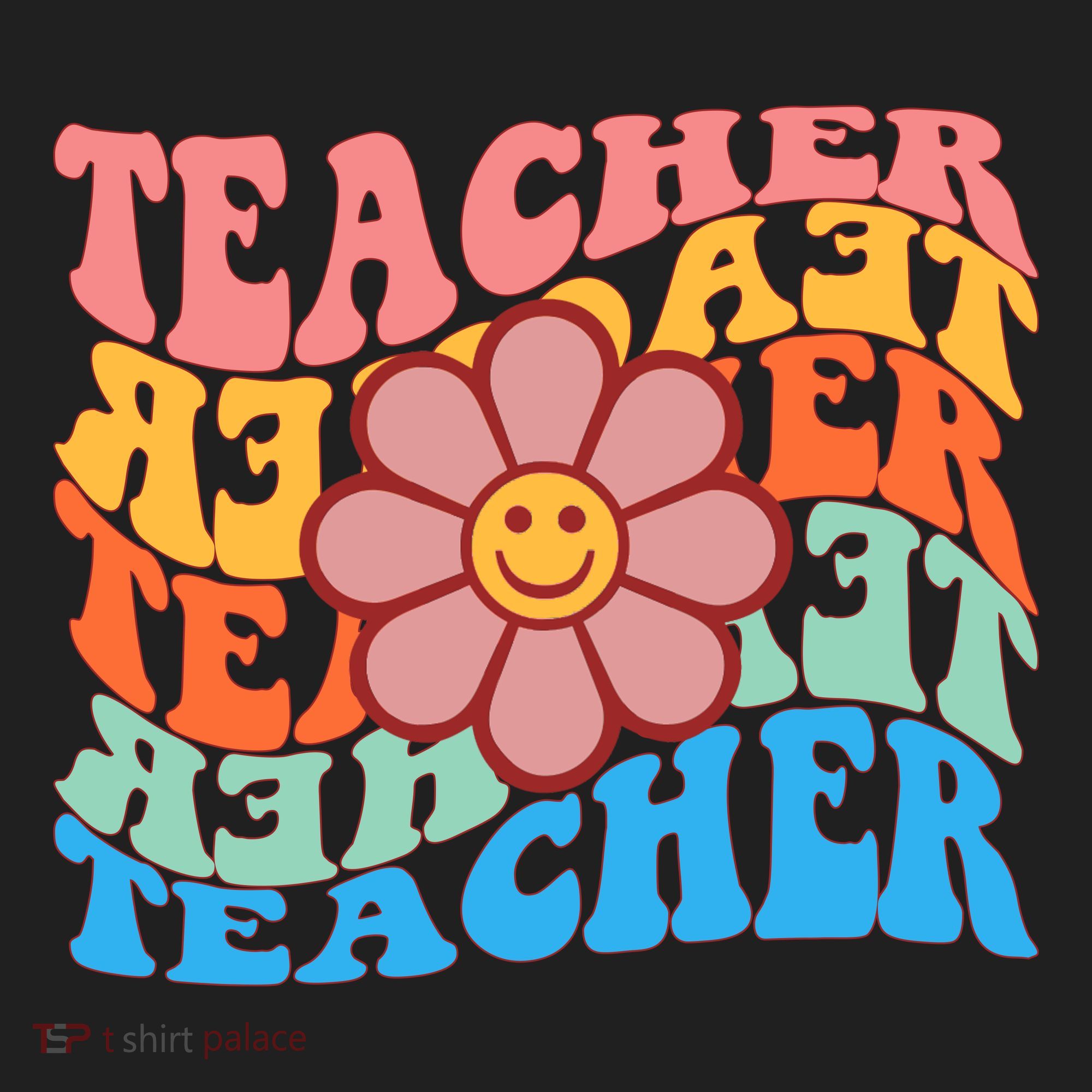 Retro Teacher Sunflower Hat