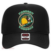 Retro Tacocat Spelled Backward Is Tacocat Funny Cat Hat thumb 0