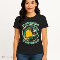 Retro Tacocat Spelled Backward Is Tacocat Funny Cat Women's T-Shirt thumb 4