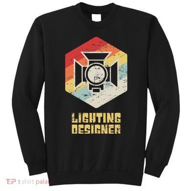 Retro Theater & Stage Lighting Ld Lighting Designer Sweatshirt