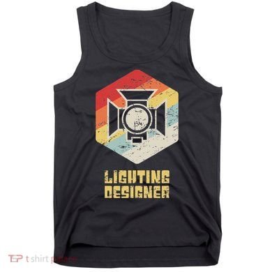 Retro Theater & Stage Lighting Ld Lighting Designer Tank Top