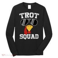 Running Turkey Sunglasses Trot Squad Thanksgiving Long Sleeve Shirt thumb 0