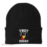 Running Turkey Sunglasses Trot Squad Thanksgiving Beanie thumb 0