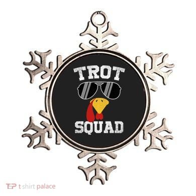 Running Turkey Sunglasses Trot Squad Thanksgiving Ornament