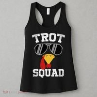 Running Turkey Sunglasses Trot Squad Thanksgiving Women's Tank Top thumb 3