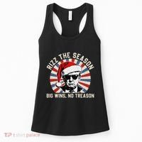 Rizz The Season Big Wins No Treason Political Humor Sarcasm Women's Tank Top thumb 0