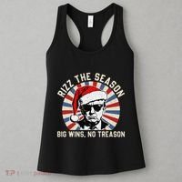 Rizz The Season Big Wins No Treason Political Humor Sarcasm Women's Tank Top thumb 3