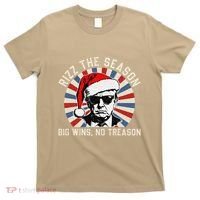 Rizz The Season Big Wins No Treason Political Humor Sarcasm T-Shirt thumb 0