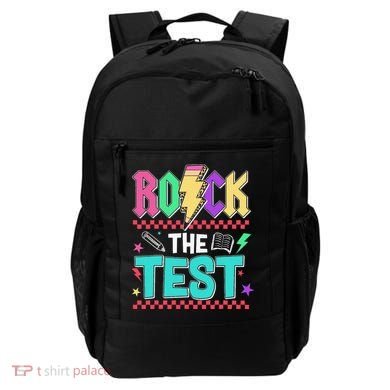 Rock The Test Testing Day Teacher Student Backpack