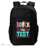 Rock The Test Testing Day Teacher Student Backpack thumb 0